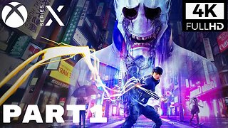 GHOSTWIRE: TOKYO XBOX SERIES X GAMEPLAY WALKTHROUGH PART 1 - WELCOME TO TOKYO (NO COMMENTARY)