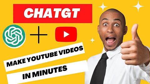 How to Make AI YouTube Videos with ChatGPT in Minute