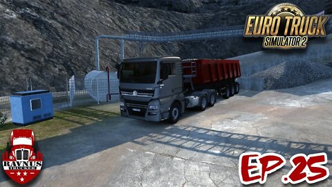 【Modo: Extremo】【Ep.25】【ETS2 1.43 ProMods】Agora saindo da pedreira de Kirkenes com Volkswagen Meteor!