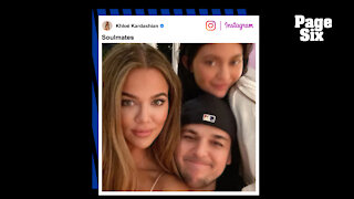 Khloe shares photo of Rob