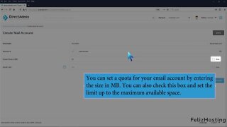 How to Create Email Account in DirectAdmin FelizHosting