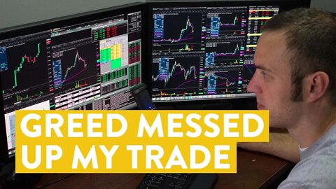 [LIVE] Day Trading | Greed Messed Up My Trade