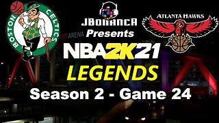 Celtics vs Stars - Season 2: Game 24 - Legends MyLeague #NBA2K