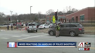 Mixed reasons on handling of police shootout near school