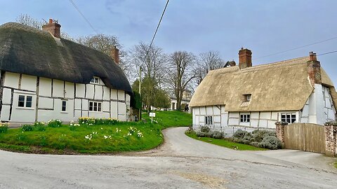 Letcombe Bassett - Early Morning English Village WALK