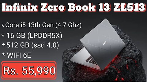 Infinix Zero Book 13 ZL513 Specification