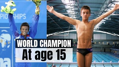 Unbelievable British Tom Daley's debut as world champion in diving at the age of 15!