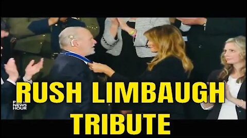 RIP RUSH LIMBAUGH: Tribute playing his Theme Song "My City was Gone"