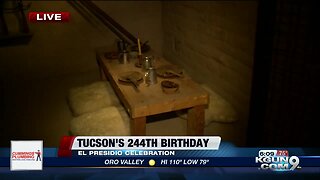 Tucson celebrates turning 244 with birthday fiesta at Presidio San Agustin Del Tucson Museum