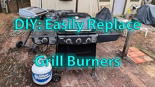 DIY: Easily Replace Grill Burners