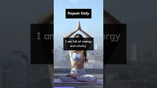 Daily Health and Wellness Affirmations | #shorts