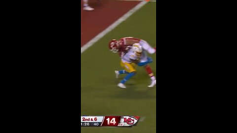 Chiefs Vs Chargers Kelce gets dropped by Derwin James