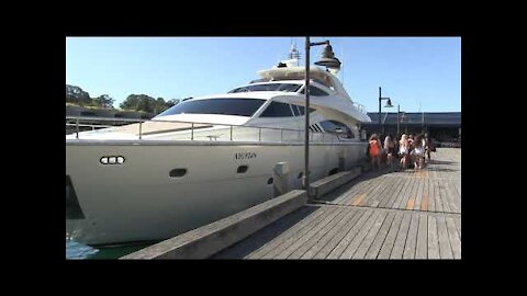 'TYGA boat party on Sydney Harbour with gangstas and groupies'