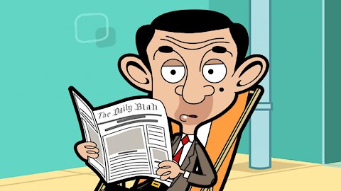 mr bean cartoon