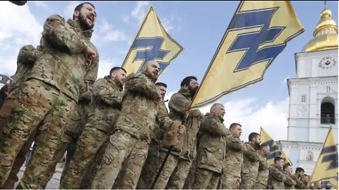 neo-nazi ANIMALS of AZOV trained by Us & NATO witnest by Scott Ritter