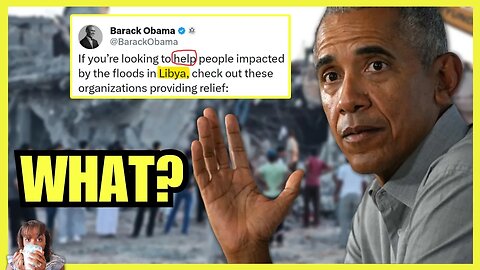Obama BACKLASH Over Libya Comment (clip)