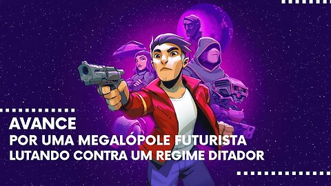 LUNARK - Avance por uma Megalópole Futurista Lutando Contra um Terrível Regime Ditador