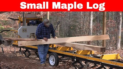 You Can Save Red Maple Logs on OS23 Sawmill