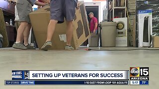 Veterans Furniture Center helps veterans in need get back on their feet, into a home of their own