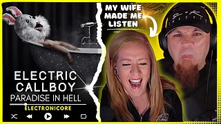 ELECTRIC CALLBOY "Paradise In Hell" - My WIFE made me listen!! // Audio Engineer & Musician Reacts