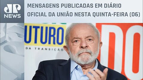 Lula pede ao Congresso retirada de quatro projetos de lei apresentados por Bolsonaro