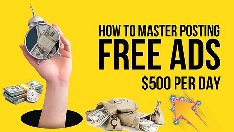 Free Ads To Make $500 Per Day - Learn Exactly How It Works