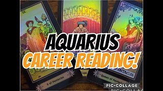 AQUARIUS: BRAND NEW CAREER READING‼️🌞