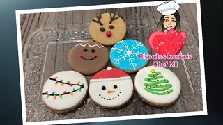 Aula 04 - Curso Meu Biscoito Incrível | Decoração de Biscoitos de Natal para Iniciante - Vende Muito