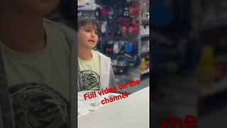 Kid trynna buy a gun #youtubeshorts #newvideo #funny #videoshort #trendingshorts #kidsvideo