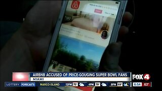 AirBNB accused of price-gouging Super Bowl fans