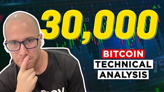 Bitcoin Needs this for $30k | LIVE Technical Analysis