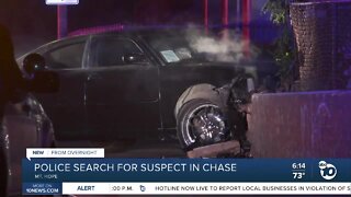 Police search for driver who led high-speed pursuit in Mount Hope area