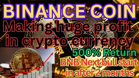 BINANCE COIN yeh aane wale 6-7 months me crore pati bnadega. How to invest? #investing #bnb #charts