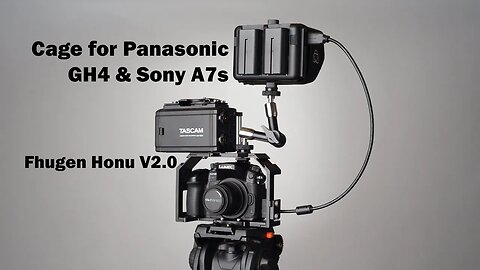 Fhugen Honu Camera Cage V2.0 for Panasonic GH4, GH3, and Sony A7s