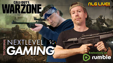 NLG Live: More Call of Duty Warzone w/ Peter and Mike! War is heck.........