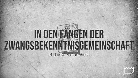 In den Fängen der Zwangsbekenntnisgemeinschaft | von Milosz Matuschek