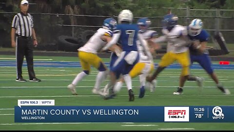 Martin County topples Wellington on the road