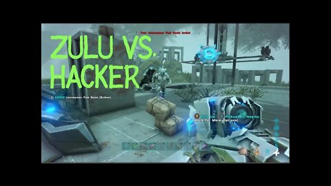 Zulu fights hacker and saves the raid S:4 EP:39 small tribes, raiding, pvp, cheaters
