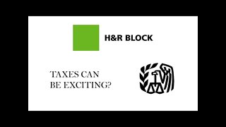 Can Taxes ACTUALLY Be Exciting? H&R Block ($HRB) INITIAL STOCK ANALYSIS | 7 Stocks This Week Pt. 4