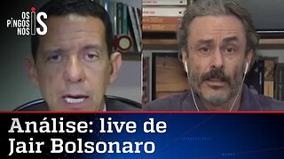 Comentaristas analisam live de Jair Bolsonaro de 01/10/20