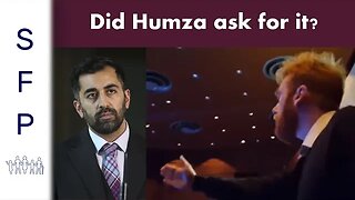 Niall Fraser heckles Humza Yousaf