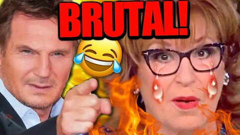 Watch Joy Behar Get DESTROYED By Liam Neeson in HILARIOUS TAKEDOWN!