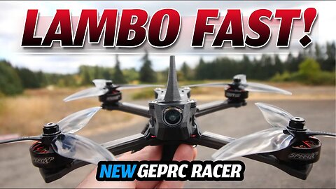THE LAMBORGINI of Racing Drones - NEW' Geprc RACER 5" Fpv Racing Drone 🔥