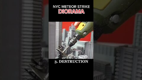 Meteor Strike Diorama