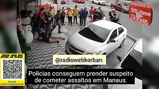 Dupla suspeita de cometer arrastões foram surpreendidos pela a ação rápida dos Polícia Militar