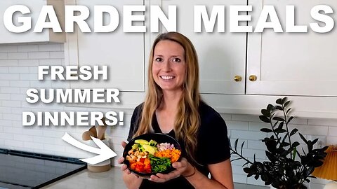 Summer Dinner Ideas | From Scratch Meals for our Family of 7