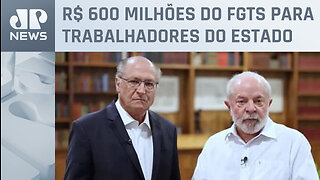 Lula anuncia R$ 1 bilhão do BNDES para cidades atingidas por ciclone no Rio Grande do Sul