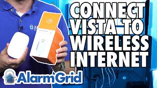 How Do I Connect a VISTA-20p to Wireless Internet?