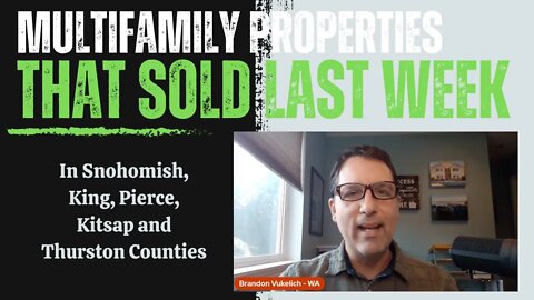 Multifamily Properties Sold Last Week 12/12/2022