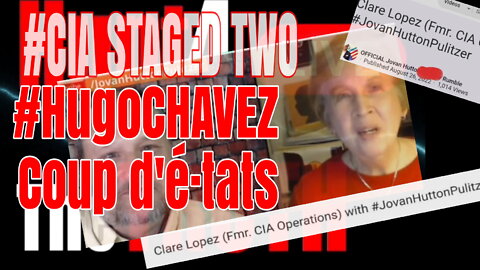 #CIA STAGED 2! HUGO CHAVEZ COUP'D'TATES. "I ran them!"